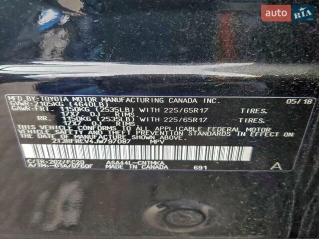 Черный Тойота РАВ 4, объемом двигателя 0 л и пробегом 131 тыс. км за 4300 $, фото 12 на Automoto.ua