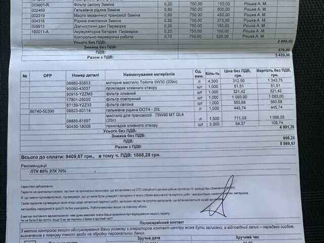 Черный Тойота РАВ 4, объемом двигателя 2 л и пробегом 49 тыс. км за 23000 $, фото 16 на Automoto.ua