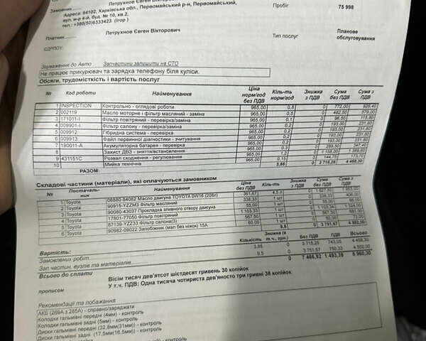 Черный Тойота РАВ 4, объемом двигателя 2.49 л и пробегом 98 тыс. км за 31500 $, фото 19 на Automoto.ua