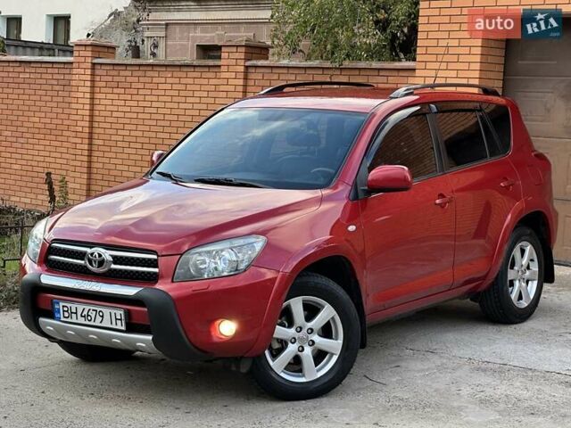 Тойота РАВ 4 2008 в Одессе на Automoto.ua Красный Тойота РАВ 4, объемом двигателя 2.36 л и пробегом 200 тыс. км за 10500 $, фото 1 на Automoto.ua