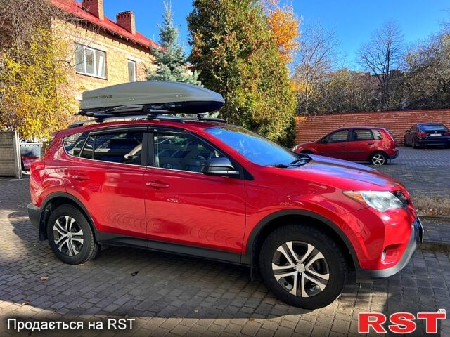 Красный Тойота РАВ 4, объемом двигателя 2.5 л и пробегом 206 тыс. км за 15200 $, фото 1 на Automoto.ua