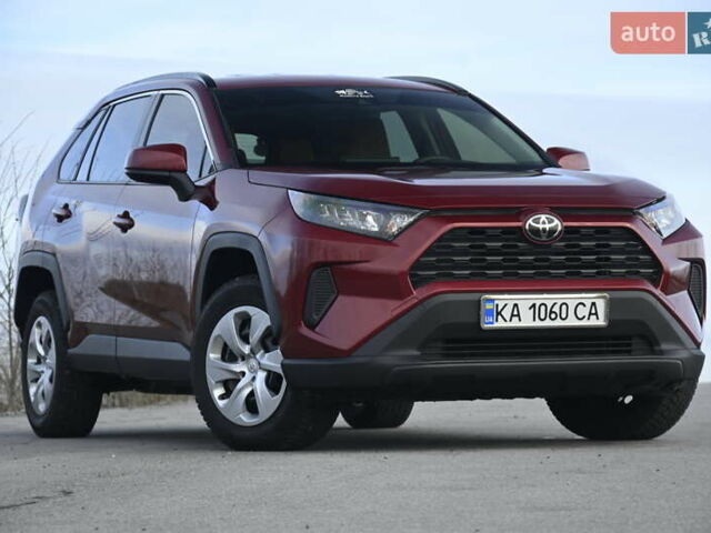 Красный Тойота РАВ 4, объемом двигателя 2.49 л и пробегом 65 тыс. км за 24500 $, фото 1 на Automoto.ua
