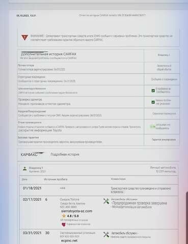 Красный Тойота РАВ 4, объемом двигателя 2.5 л и пробегом 47 тыс. км за 27500 $, фото 31 на Automoto.ua