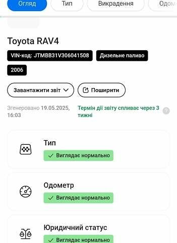 Серый Тойота РАВ 4, объемом двигателя 2.2 л и пробегом 257 тыс. км за 9000 $, фото 22 на Automoto.ua