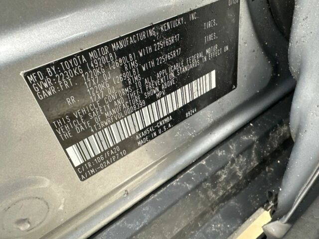 Серый Тойота РАВ 4, объемом двигателя 2.5 л и пробегом 147 тыс. км за 850 $, фото 3 на Automoto.ua