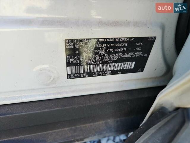 Тойота РАВ 4 2021 в Киеве на Automoto.ua Серый Тойота РАВ 4, объемом двигателя 2.5 л и пробегом 93 тыс. км за 10500 $, фото 12 на Automoto.ua