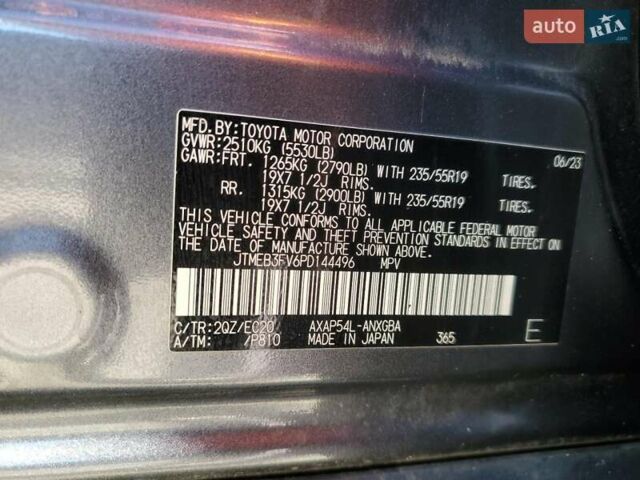Серый Тойота РАВ 4, объемом двигателя 2.49 л и пробегом 37 тыс. км за 12400 $, фото 12 на Automoto.ua