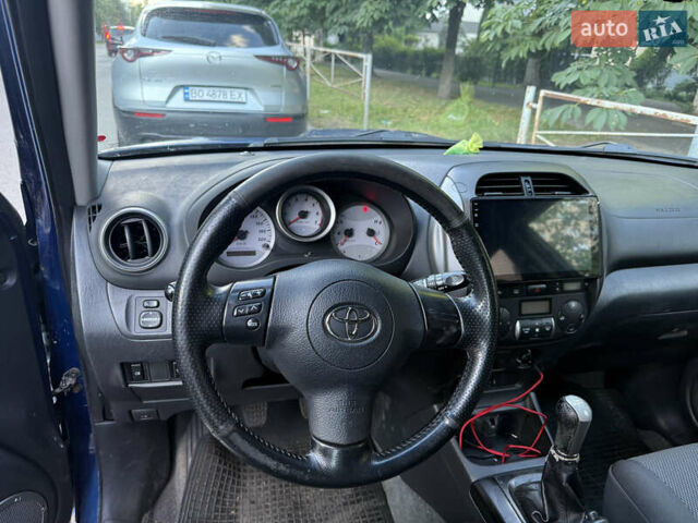 Синий Тойота РАВ 4, объемом двигателя 2 л и пробегом 273 тыс. км за 4483 $, фото 1 на Automoto.ua