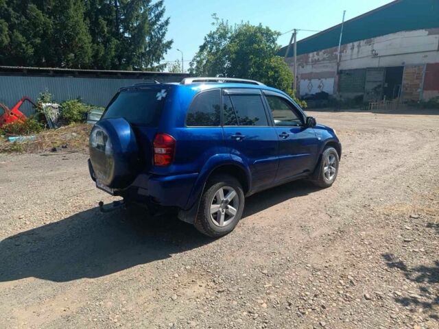 Синий Тойота РАВ 4, объемом двигателя 2 л и пробегом 320 тыс. км за 3400 $, фото 3 на Automoto.ua