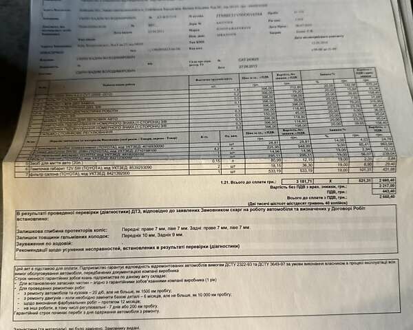Синий Тойота РАВ 4, объемом двигателя 1.99 л и пробегом 224 тыс. км за 13500 $, фото 2 на Automoto.ua