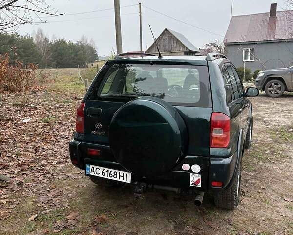 Зеленый Тойота РАВ 4, объемом двигателя 2 л и пробегом 355 тыс. км за 6200 $, фото 3 на Automoto.ua