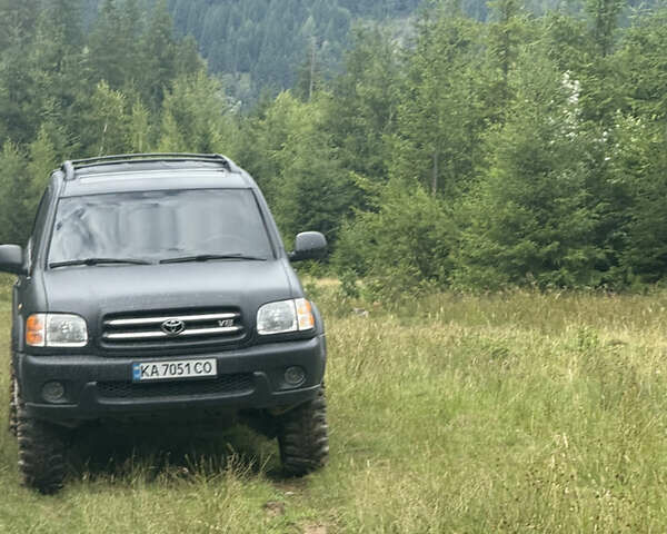 Черный Тойота Секвойя, объемом двигателя 4.7 л и пробегом 290 тыс. км за 15000 $, фото 10 на Automoto.ua