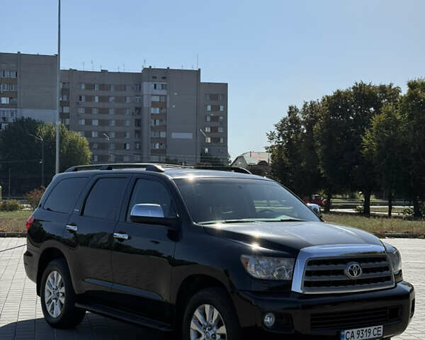 Черный Тойота Секвойя, объемом двигателя 5.66 л и пробегом 183 тыс. км за 26500 $, фото 2 на Automoto.ua