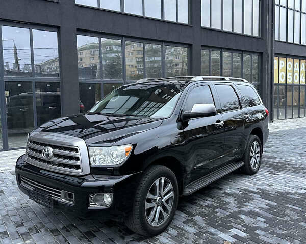 Черный Тойота Секвойя, объемом двигателя 5.66 л и пробегом 170 тыс. км за 26000 $, фото 1 на Automoto.ua