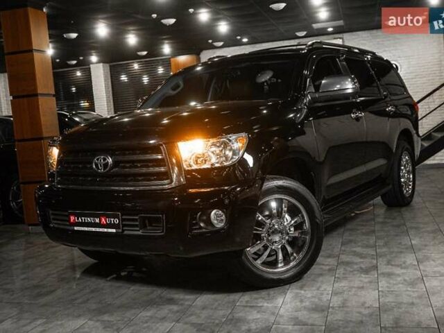 Черный Тойота Секвойя, объемом двигателя 5.7 л и пробегом 330 тыс. км за 34900 $, фото 7 на Automoto.ua