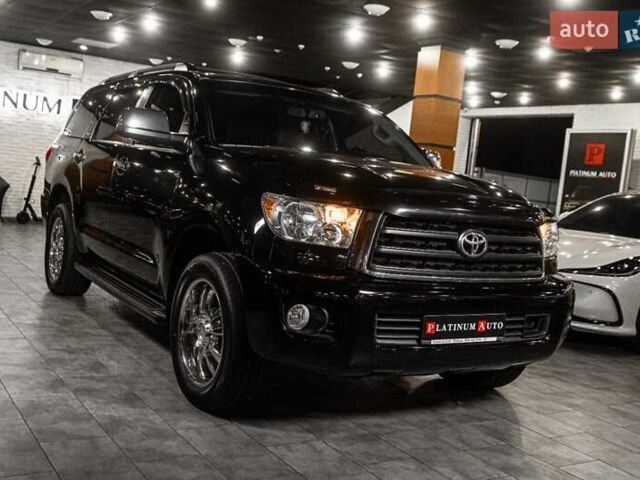 Черный Тойота Секвойя, объемом двигателя 5.7 л и пробегом 330 тыс. км за 34900 $, фото 61 на Automoto.ua