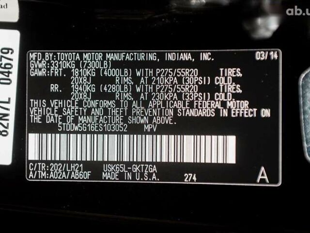 Тойота Секвойя, об'ємом двигуна 5.7 л та пробігом 330 тис. км за 34900 $, фото 22 на Automoto.ua