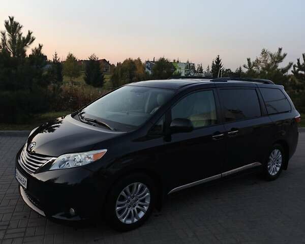 Чорний Тойота Сієнна, об'ємом двигуна 3.5 л та пробігом 170 тис. км за 17900 $, фото 4 на Automoto.ua