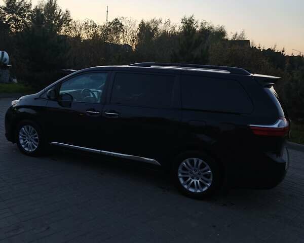 Чорний Тойота Сієнна, об'ємом двигуна 3.5 л та пробігом 170 тис. км за 17900 $, фото 1 на Automoto.ua