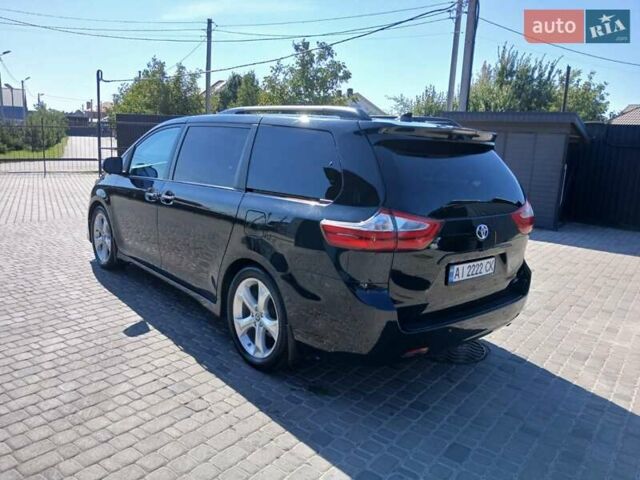 Черный Тойота Сиенна, объемом двигателя 3.46 л и пробегом 85 тыс. км за 29999 $, фото 4 на Automoto.ua
