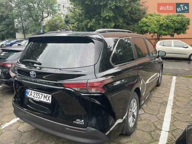 Чорний Тойота Сієнна, об'ємом двигуна 2.49 л та пробігом 150 тис. км за 32000 $, фото 9 на Automoto.ua
