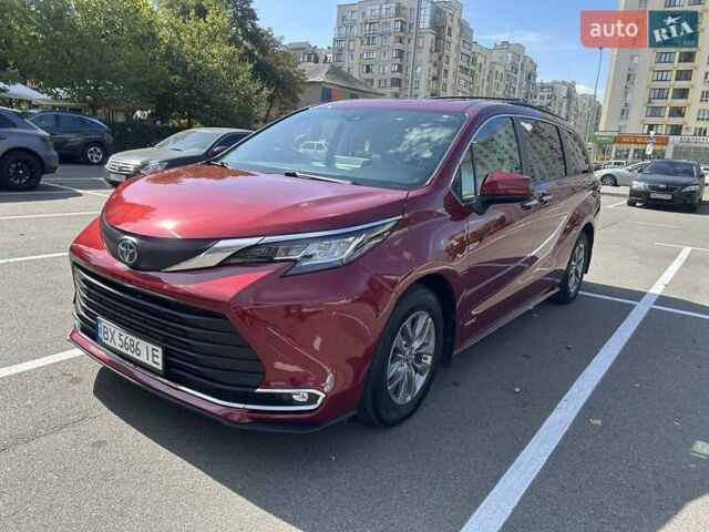 Червоний Тойота Сієнна, об'ємом двигуна 2.49 л та пробігом 112 тис. км за 39300 $, фото 18 на Automoto.ua