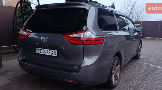 Сірий Тойота Сієнна, об'ємом двигуна 3.46 л та пробігом 120 тис. км за 20500 $, фото 8 на Automoto.ua