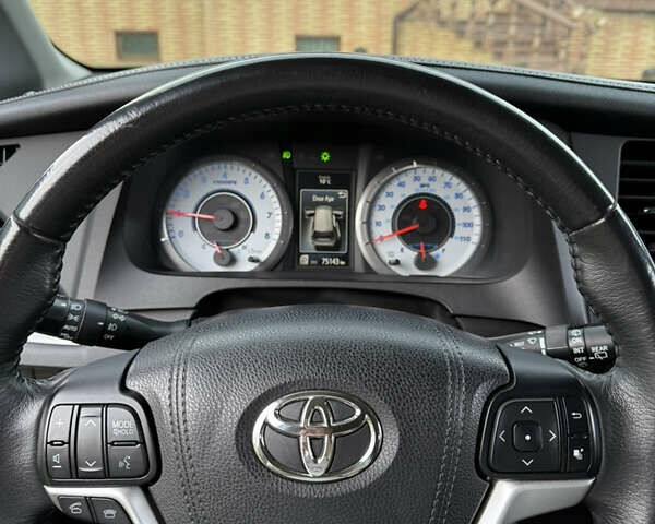 Сірий Тойота Сієнна, об'ємом двигуна 3.5 л та пробігом 75 тис. км за 22500 $, фото 10 на Automoto.ua