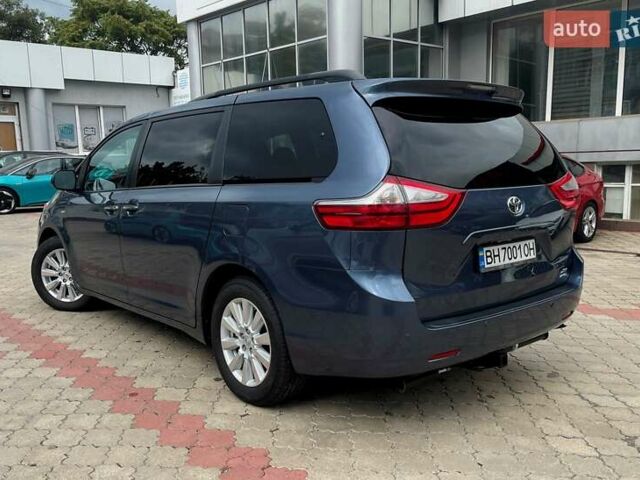 Синий Тойота Сиенна, объемом двигателя 3.46 л и пробегом 140 тыс. км за 22100 $, фото 7 на Automoto.ua