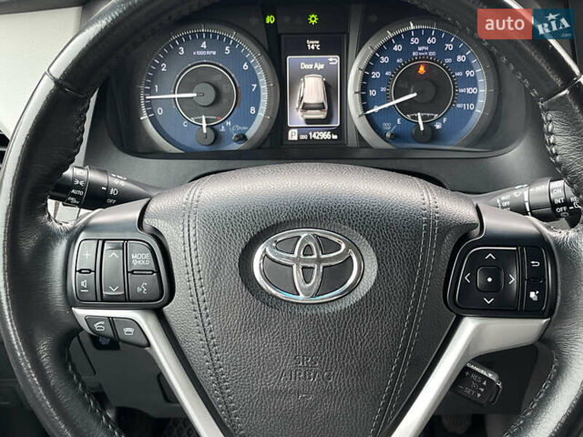 Синій Тойота Сієнна, об'ємом двигуна 3.46 л та пробігом 143 тис. км за 21300 $, фото 21 на Automoto.ua