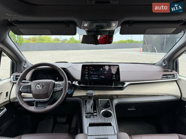 Синий Тойота Сиенна, объемом двигателя 2.49 л и пробегом 16 тыс. км за 59500 $, фото 43 на Automoto.ua
