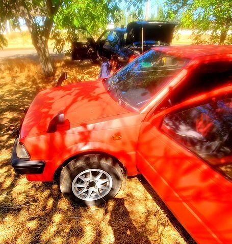 Красный Тойота Старлет, объемом двигателя 1.3 л и пробегом 288 тыс. км за 1500 $, фото 1 на Automoto.ua