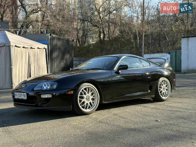 Черный Тойота Супра, объемом двигателя 3 л и пробегом 175 тыс. км за 130000 $, фото 2 на Automoto.ua