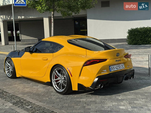 Желтый Тойота Супра, объемом двигателя 3 л и пробегом 17 тыс. км за 55555 $, фото 5 на Automoto.ua