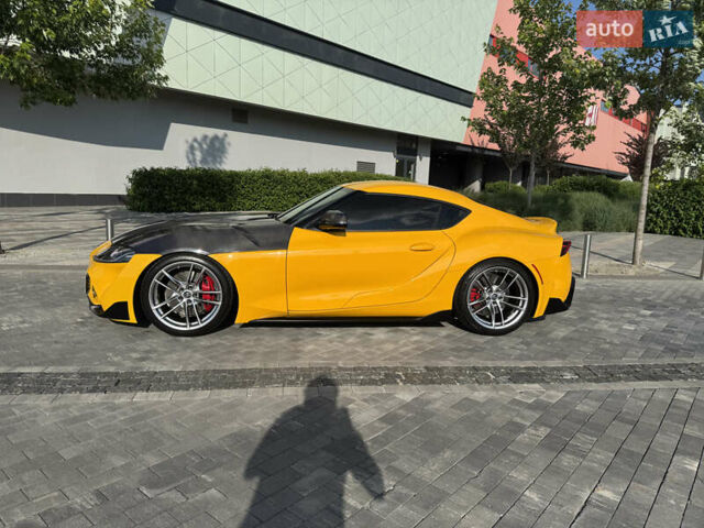 Желтый Тойота Супра, объемом двигателя 3 л и пробегом 17 тыс. км за 55555 $, фото 4 на Automoto.ua