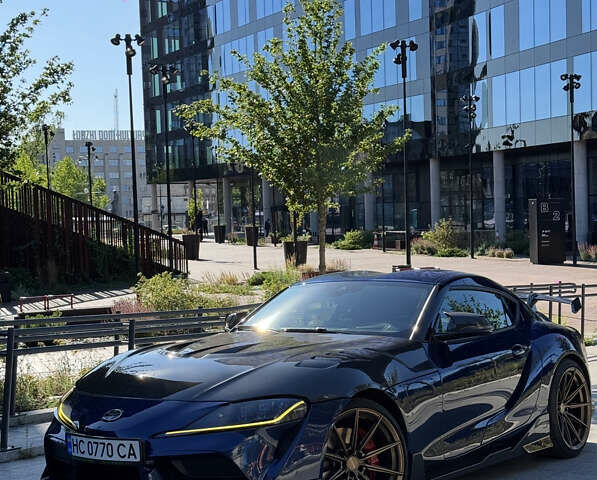 Синий Тойота Супра, объемом двигателя 3 л и пробегом 46 тыс. км за 51900 $, фото 1 на Automoto.ua