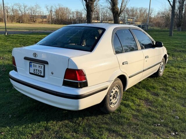 Белый Тойота Терцел, объемом двигателя 1.3 л и пробегом 365 тыс. км за 3300 $, фото 7 на Automoto.ua