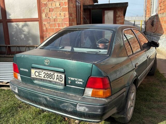 Зеленый Тойота Терцел, объемом двигателя 1.5 л и пробегом 236 тыс. км за 750 $, фото 2 на Automoto.ua