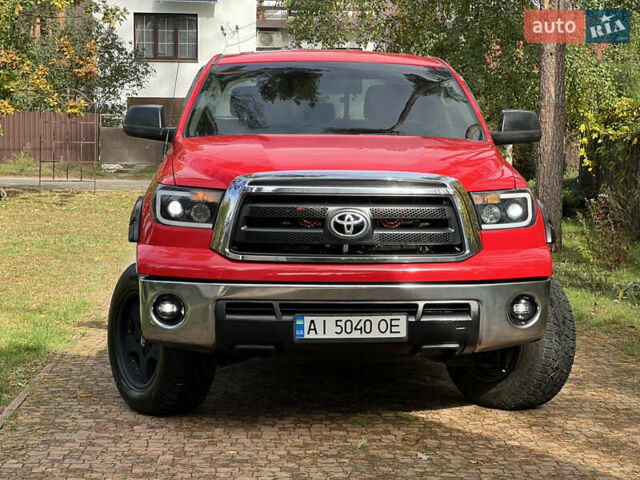 Красный Тойота Тундра, объемом двигателя 5.7 л и пробегом 205 тыс. км за 22900 $, фото 5 на Automoto.ua
