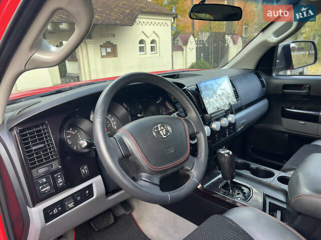 Красный Тойота Тундра, объемом двигателя 5.7 л и пробегом 205 тыс. км за 22900 $, фото 76 на Automoto.ua