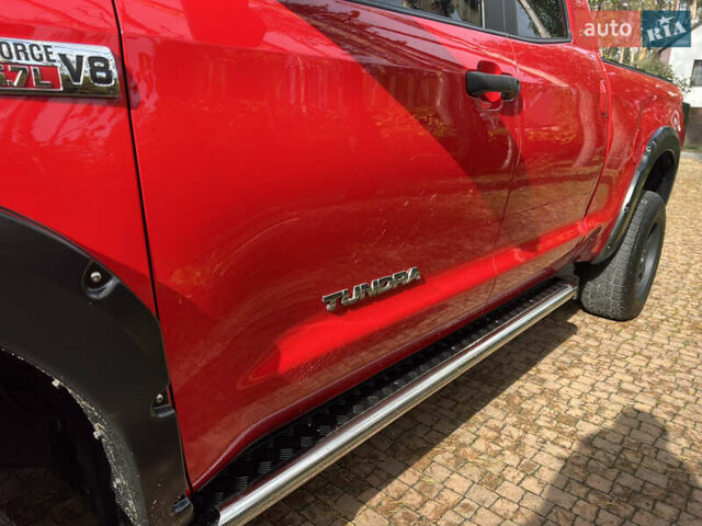 Красный Тойота Тундра, объемом двигателя 5.7 л и пробегом 205 тыс. км за 22900 $, фото 34 на Automoto.ua