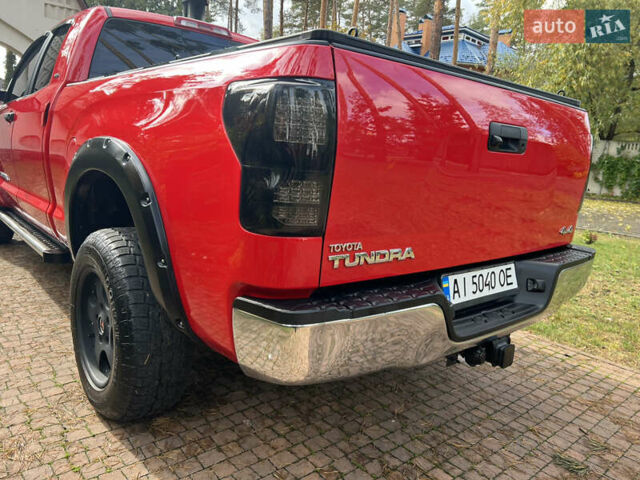 Красный Тойота Тундра, объемом двигателя 5.7 л и пробегом 205 тыс. км за 22900 $, фото 37 на Automoto.ua