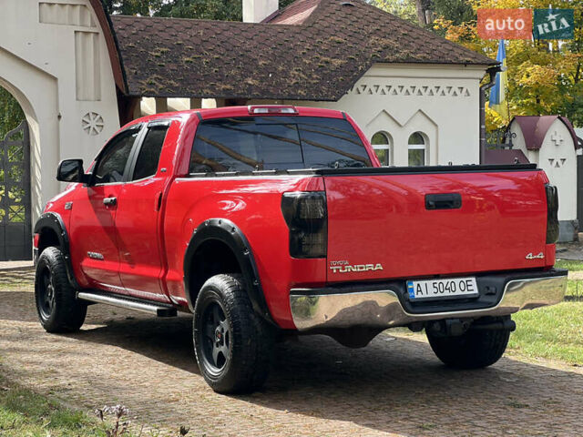 Красный Тойота Тундра, объемом двигателя 5.7 л и пробегом 205 тыс. км за 22900 $, фото 20 на Automoto.ua