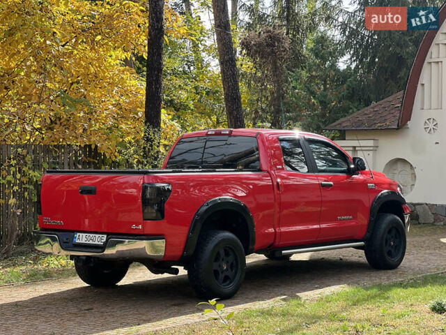 Красный Тойота Тундра, объемом двигателя 5.7 л и пробегом 205 тыс. км за 22900 $, фото 14 на Automoto.ua