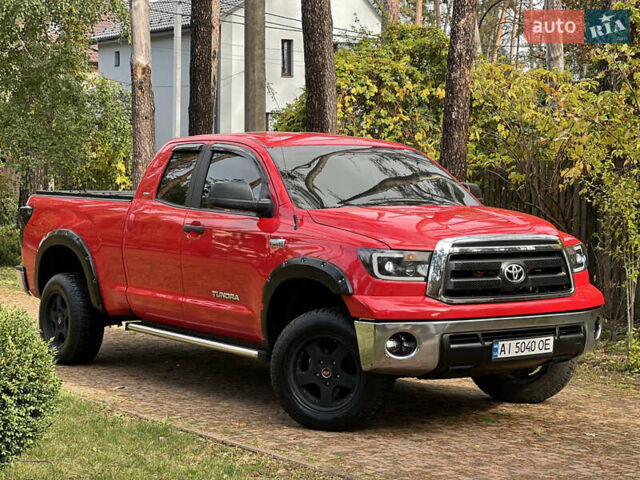 Красный Тойота Тундра, объемом двигателя 5.7 л и пробегом 205 тыс. км за 22900 $, фото 3 на Automoto.ua