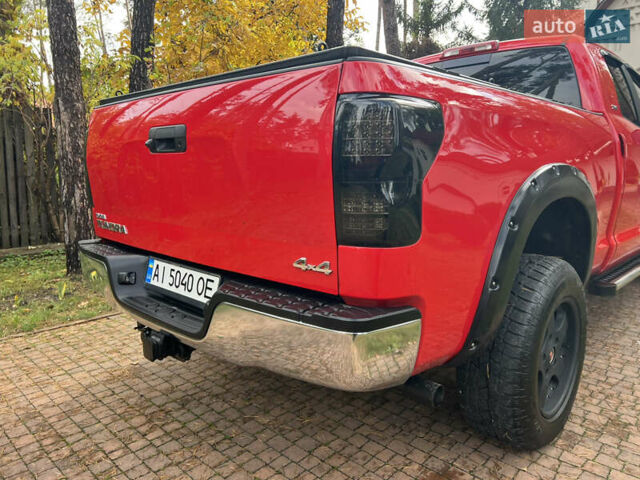 Красный Тойота Тундра, объемом двигателя 5.7 л и пробегом 205 тыс. км за 22900 $, фото 52 на Automoto.ua