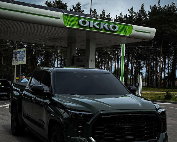 Зеленый Тойота Тундра, объемом двигателя 3.5 л и пробегом 63 тыс. км за 75000 $, фото 1 на Automoto.ua