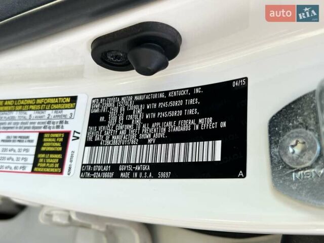 Білий Тойота Венза, об'ємом двигуна 3.46 л та пробігом 130 тис. км за 18990 $, фото 44 на Automoto.ua