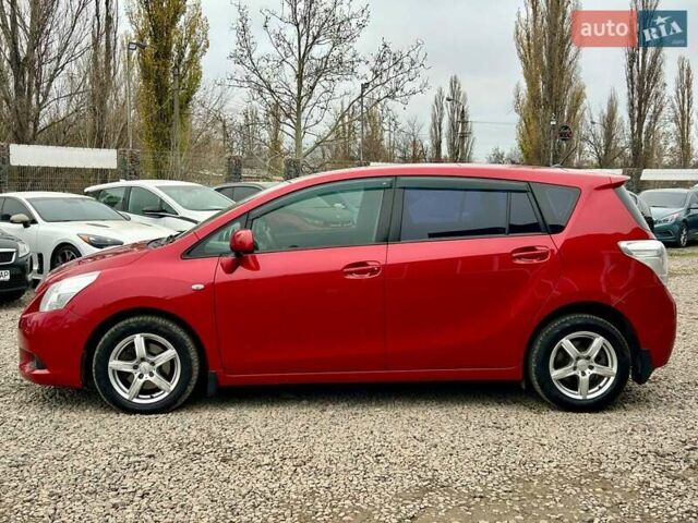 Красный Тойота Версо, объемом двигателя 2 л и пробегом 175 тыс. км за 8700 $, фото 6 на Automoto.ua