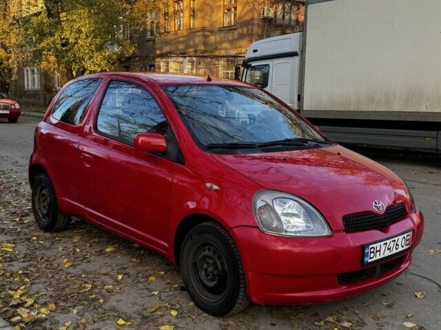 Красный Тойота Ярис, объемом двигателя 1 л и пробегом 185 тыс. км за 2700 $, фото 7 на Automoto.ua